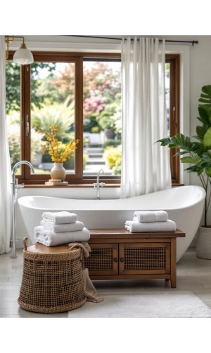 70x140 cm 20/2 ring iplikten Otel Banyo Havlusu  Adet 500 gr